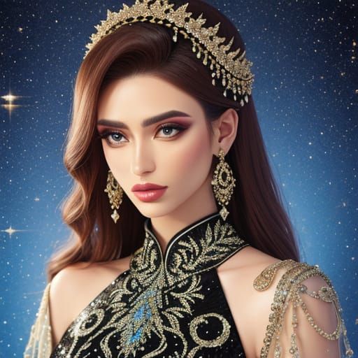 Hyper Realistic Sequin Creations in Intricate Detail