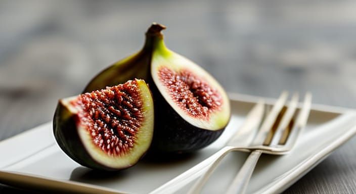 Fig Still Life: Professional Photography with Bokeh