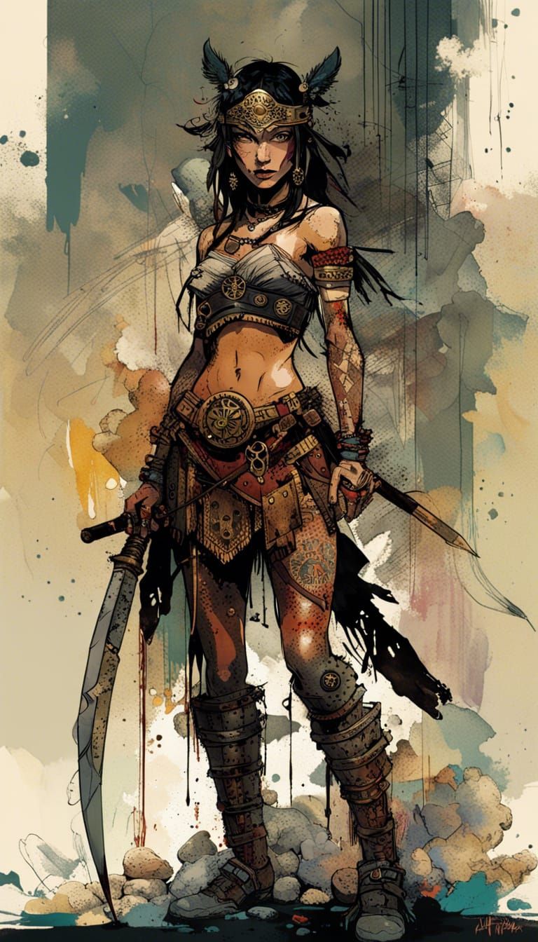 Amazon Warrior : Sword Wielder