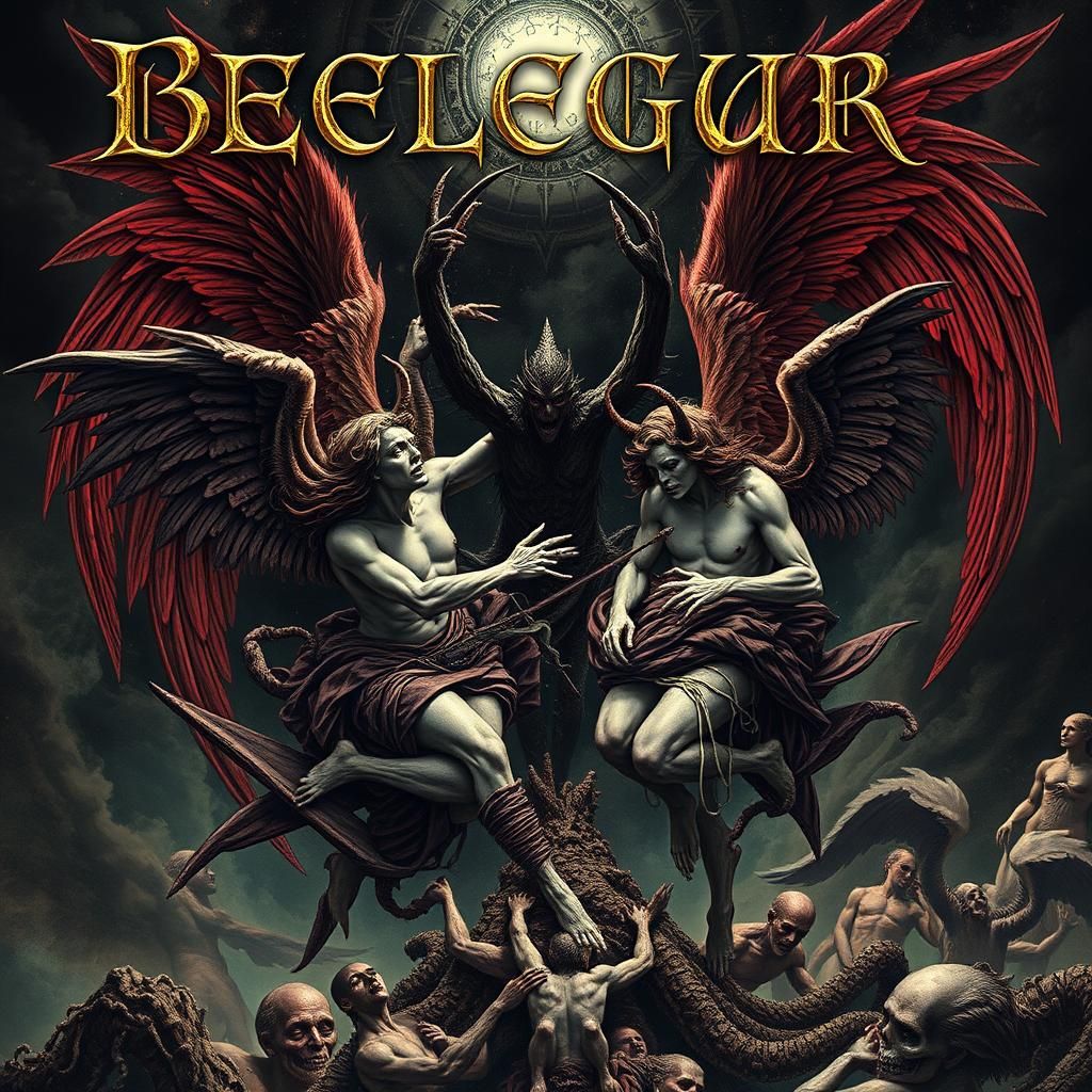 Diabolic Angels Dancing in Hallucinatory Realm