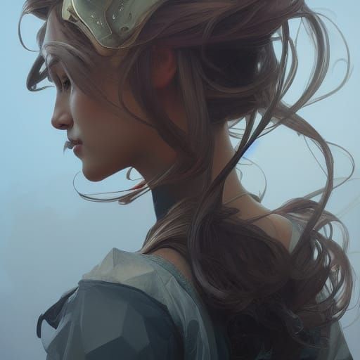 Hyperdetailed Portrait in Dynamic Lighting