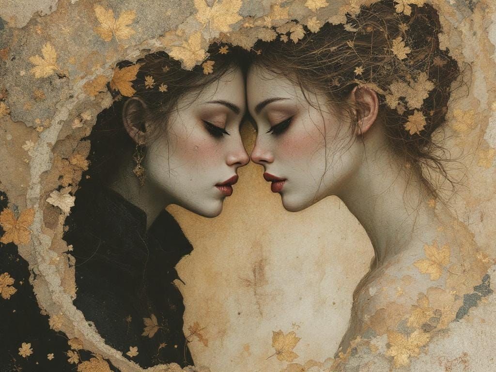 Where They Touched Split-Infinity in Their Clothes Carved fr...