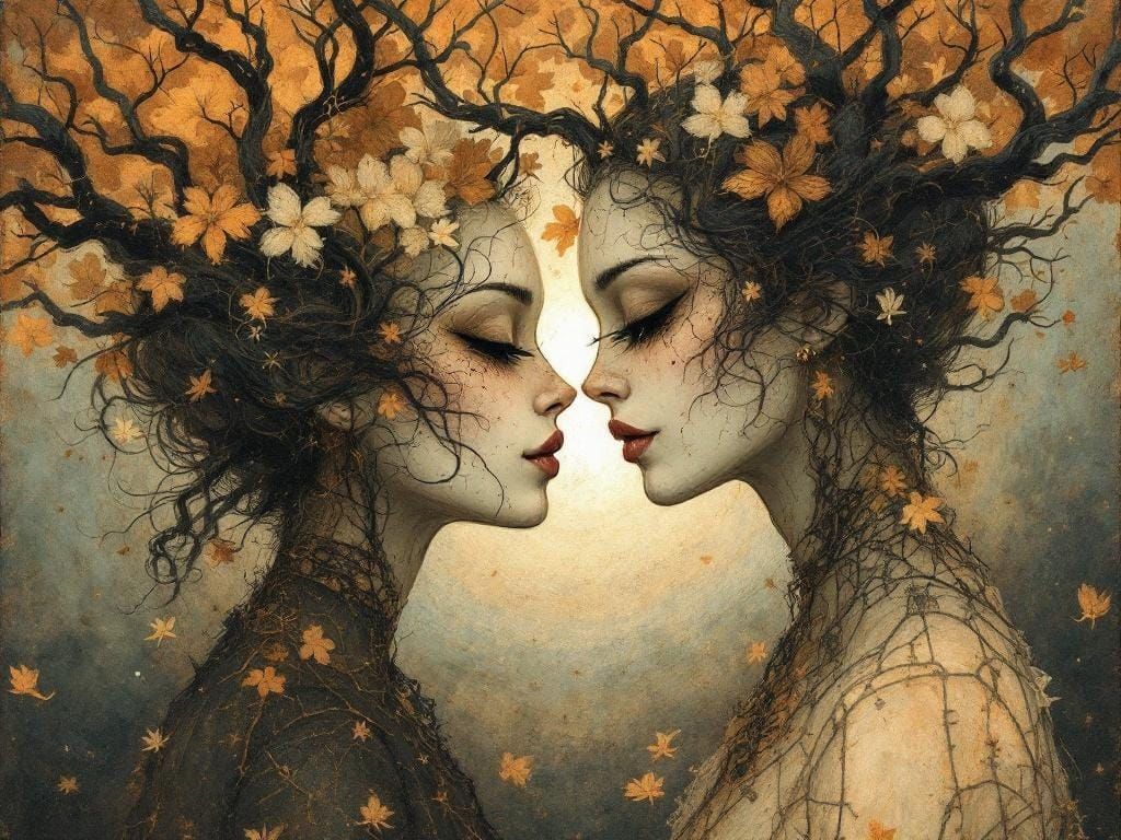 Where They Touched Split-Infinity in Their Clothes Carved fr...