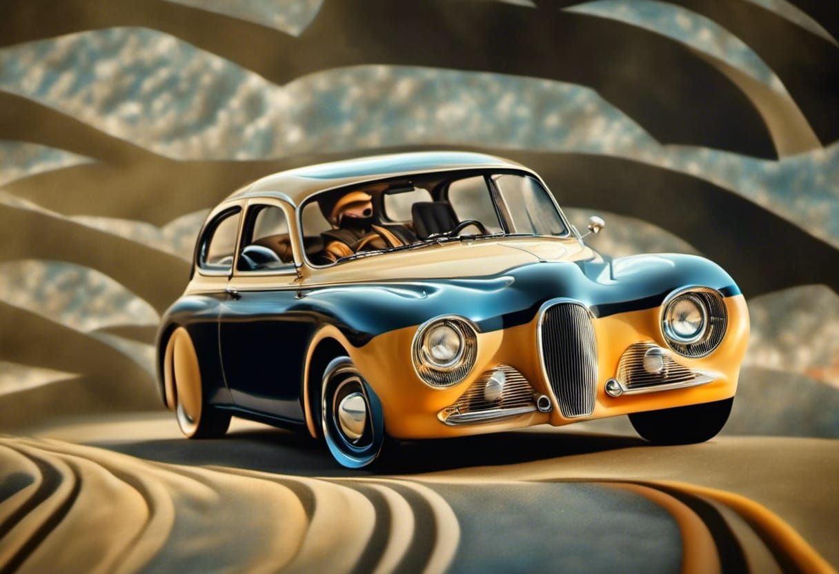 Art History Characters' Nightly Party: Hyperrealistic Photog...