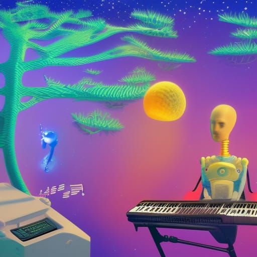 Surreal Poems Composed on a Starship Keyboard