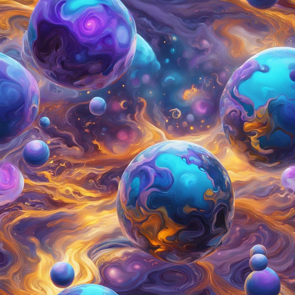 Dreamlike Surrealism in Vibrant Oil Painting Style