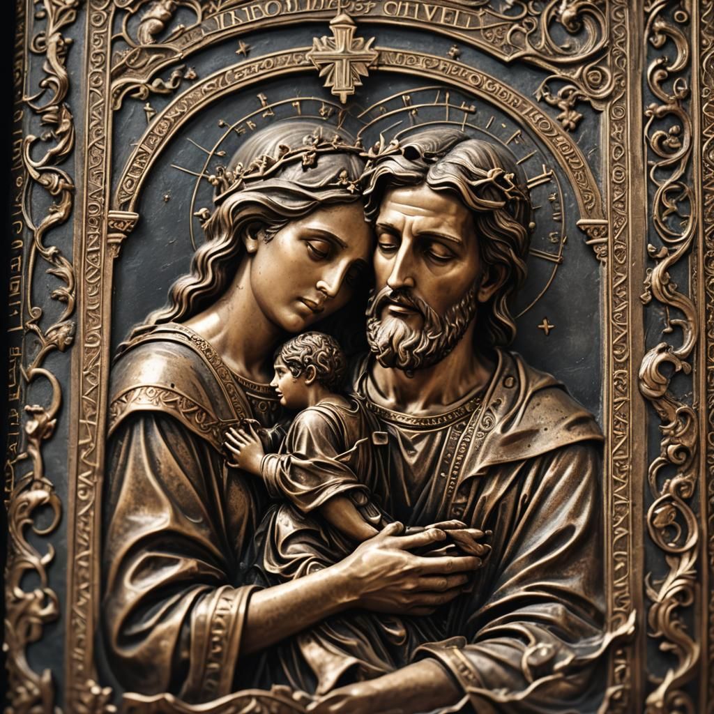 Bible Verse Cover with Intricate Details