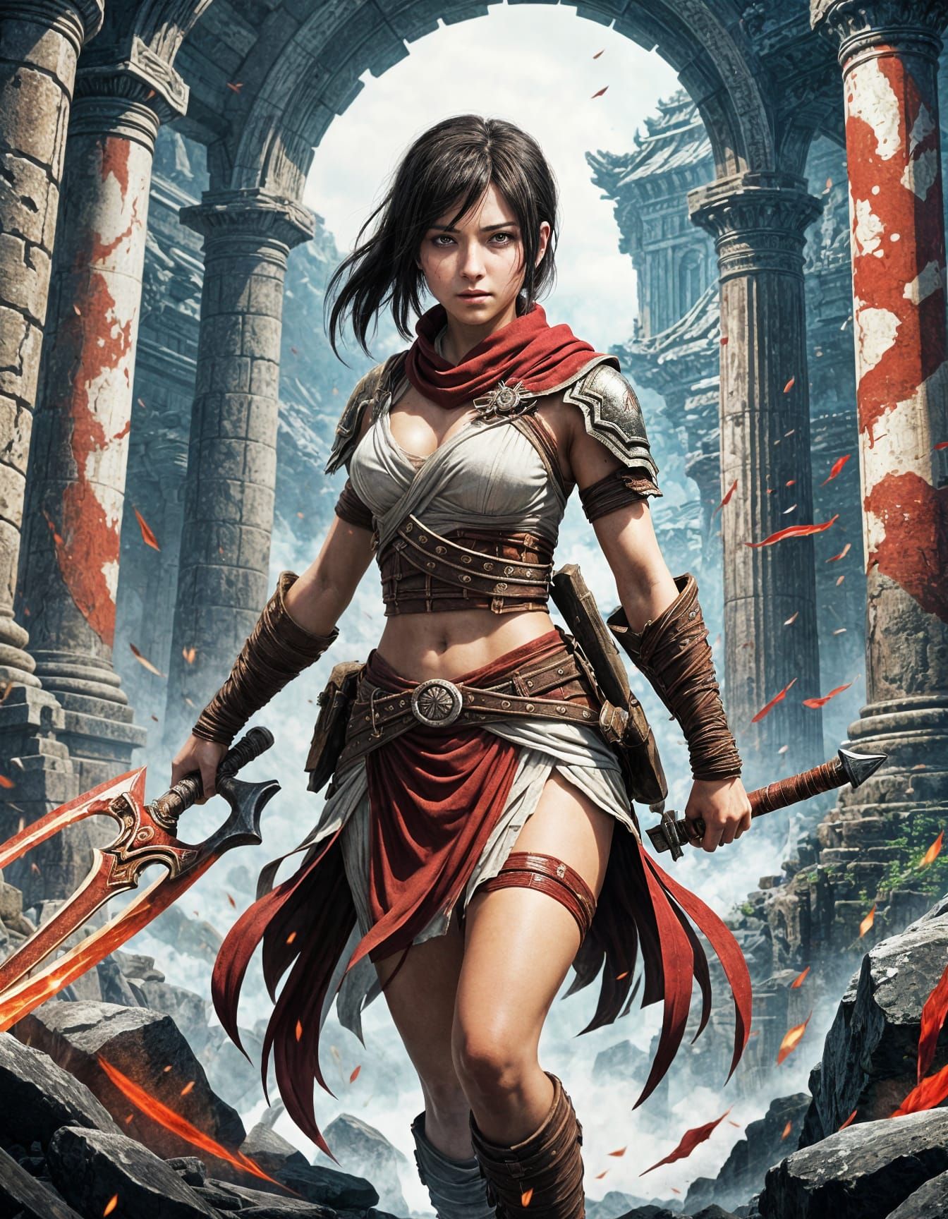 Video Game Character Concept - Jessica Night the Goddess of ...