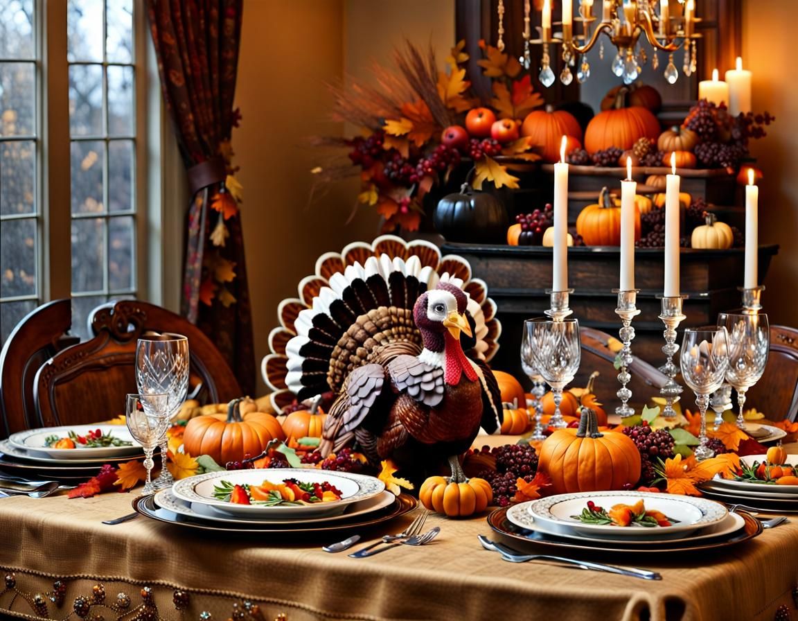 Thanksgiving Tablescapes, You Are Welcome To Enjoy And Give ...