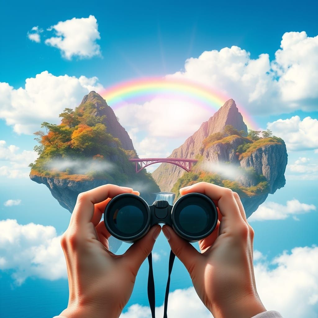 Landscape Photographer's Dream: Vibrant Rainbow Bridge Conne...