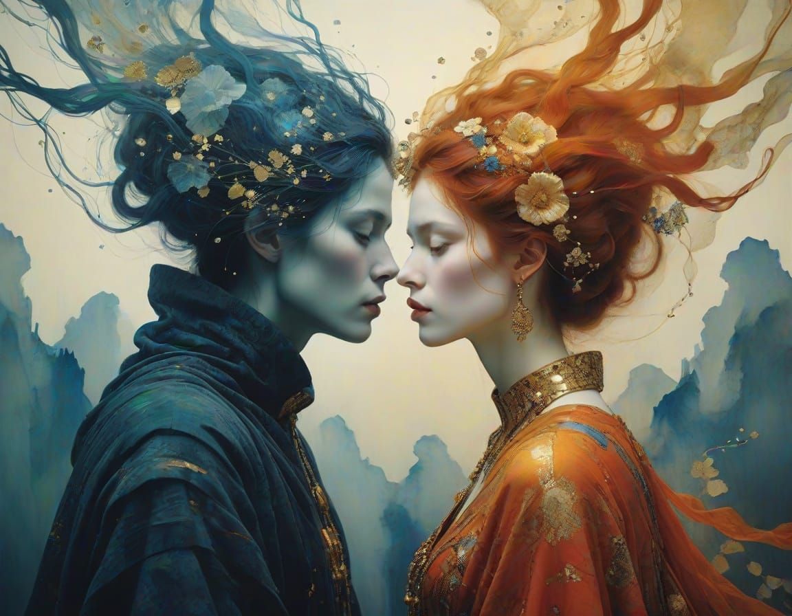 Golden Goddess in Opulent Decadence