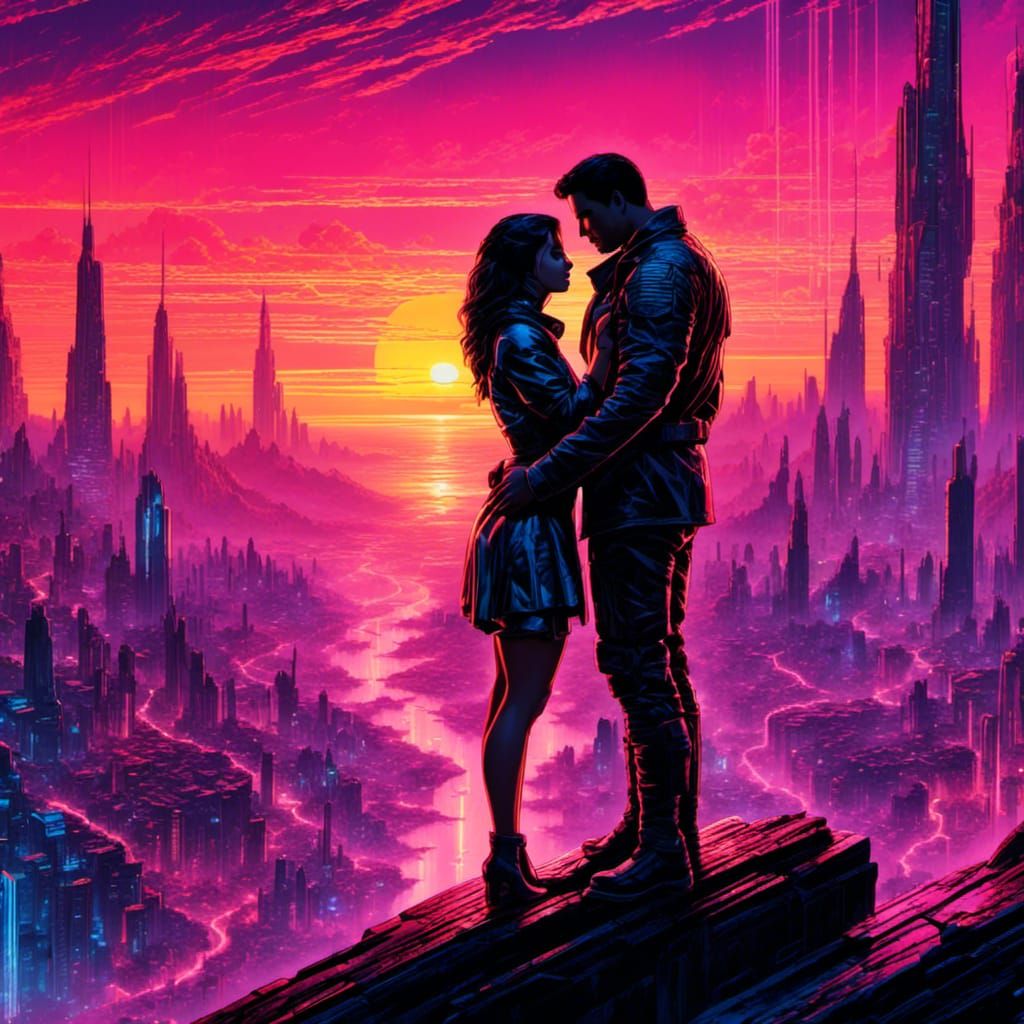 Sunset, 2099