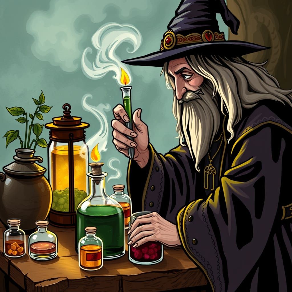 Etsy Witch Sells Enchanted Potions