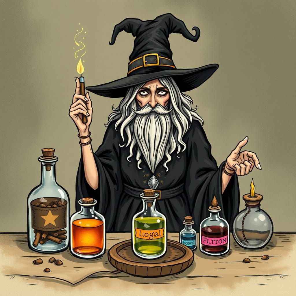 Etsy Witch Sells Enchanted Potions