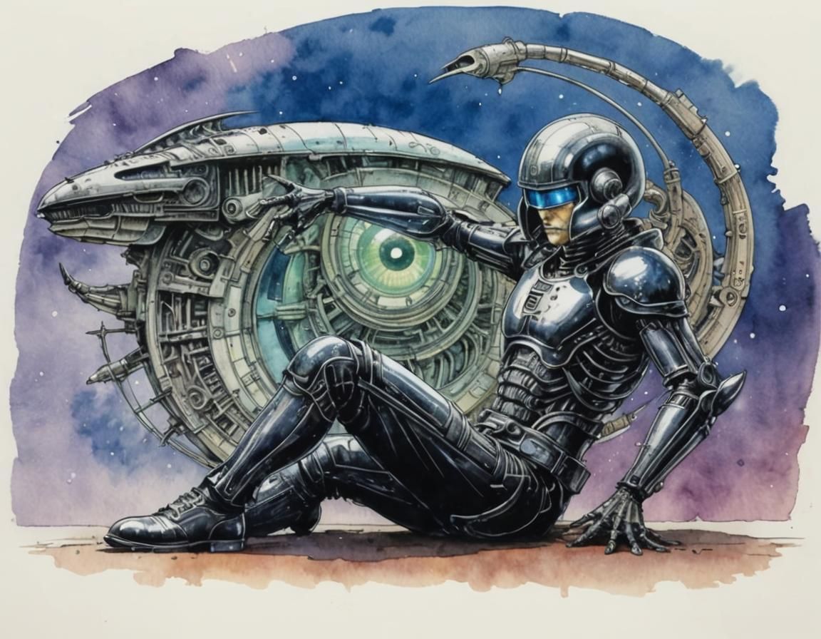 Disco Bullet: Art Deco Mixed Media Fusion