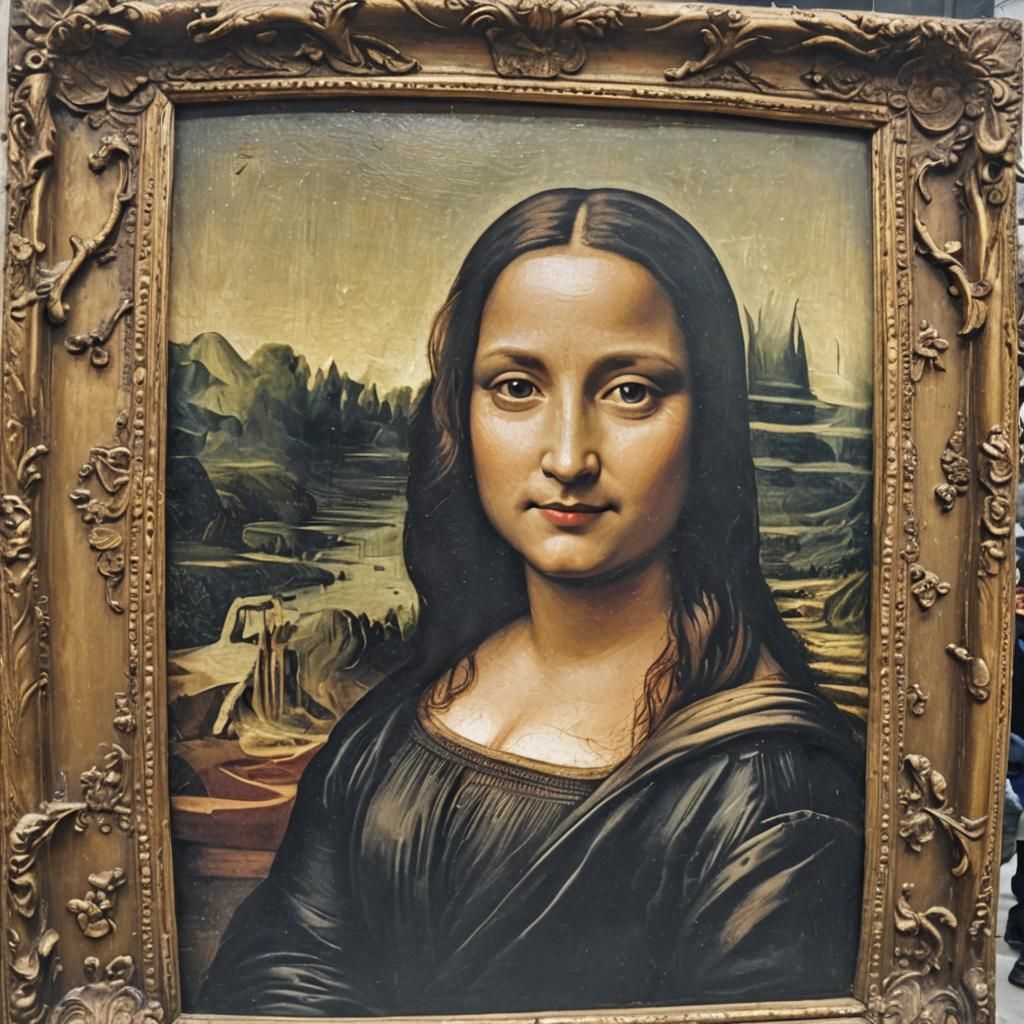 Mona Lisa Takes a Selfie