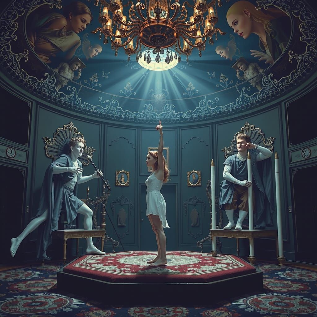 Vibrant Hyper-Realistic Mosaic Masterpiece