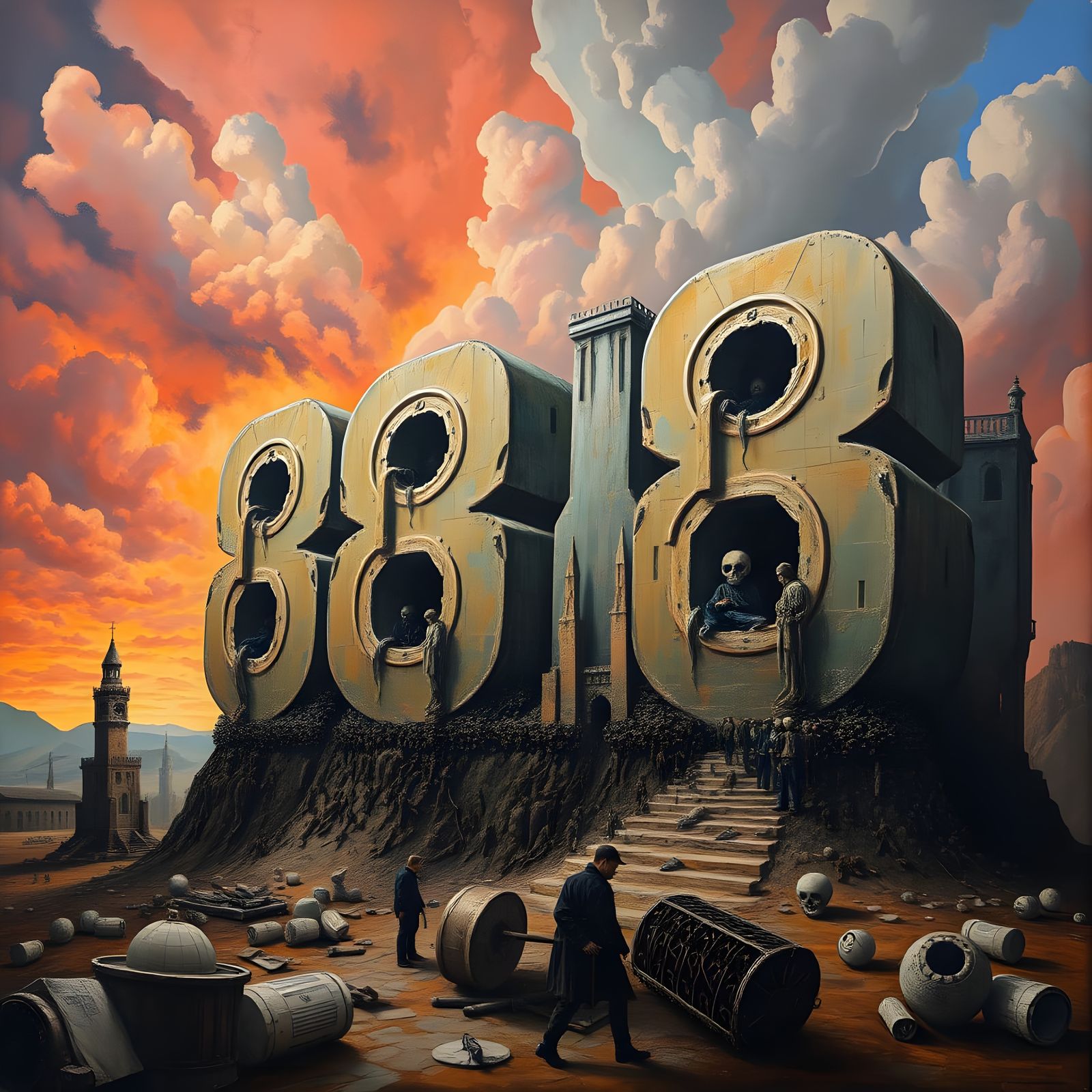 888 (dystopian surrealism)