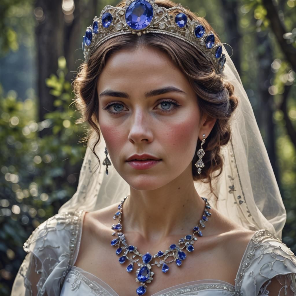 Tanzanite Parure for a  Dream Wedding Emsamble