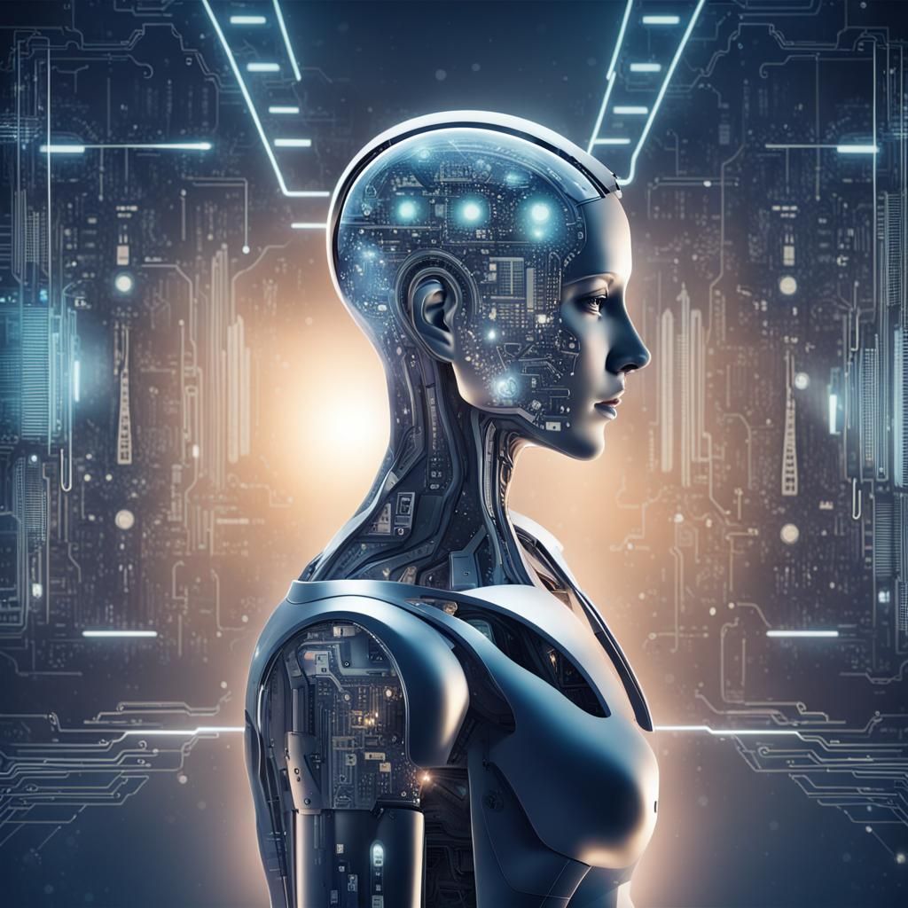 AI Futuristic Postcard Theme