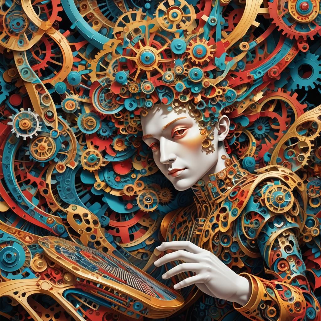 Automaton's Fractal Piano Performance