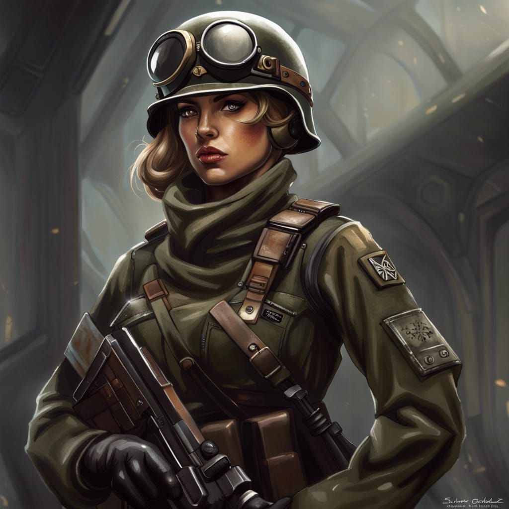 Germanic Imperial Special Forces soldier