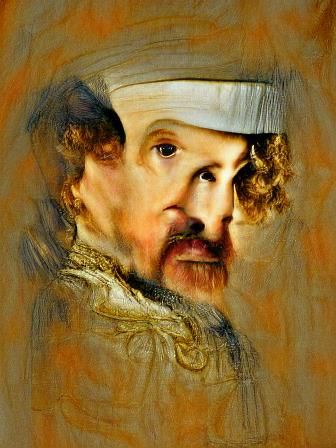 Portrait, beautiful, Rembrandt van Rijn, Leonardo Da Vinci, ...