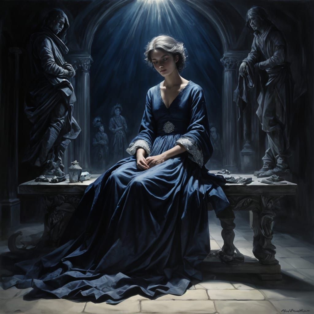 Shadows are timidated by the darkness