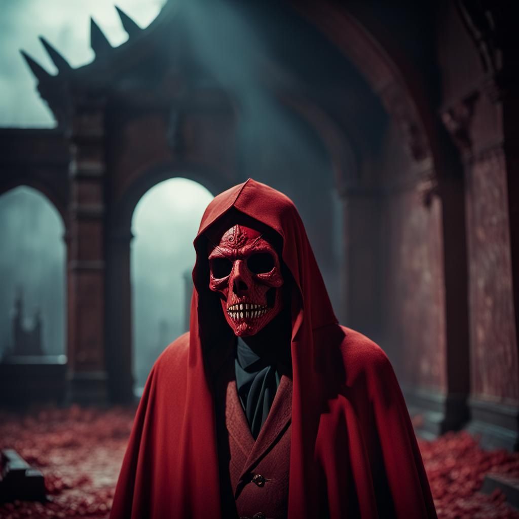 Dramatic Masque of the Red Death: Cinematic Still