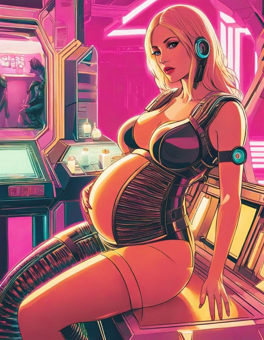 Cyberpunk Motherhood: Machine and Human Fusion