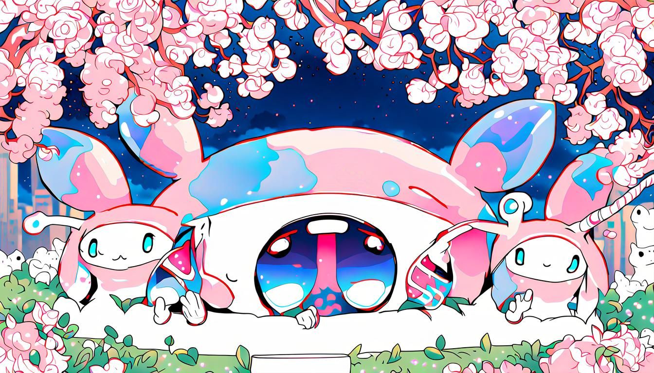 Anime Key Visual Character in Manga Style