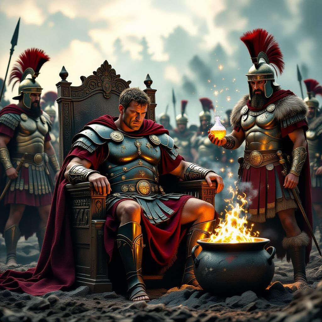 Caesar's Distressed Throne: A Symphonic Metal Parody