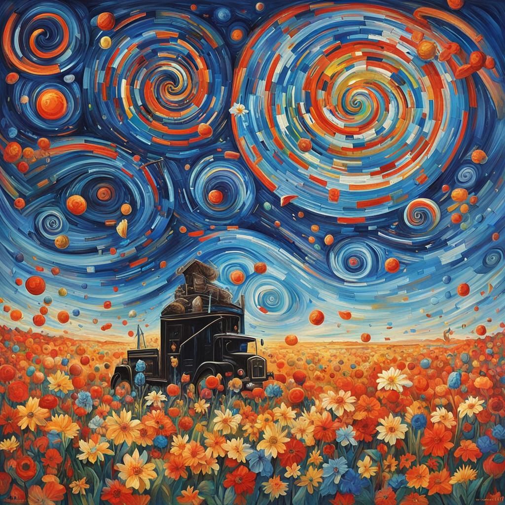 Abstract AI Interpretation of a Philosophical Phrase