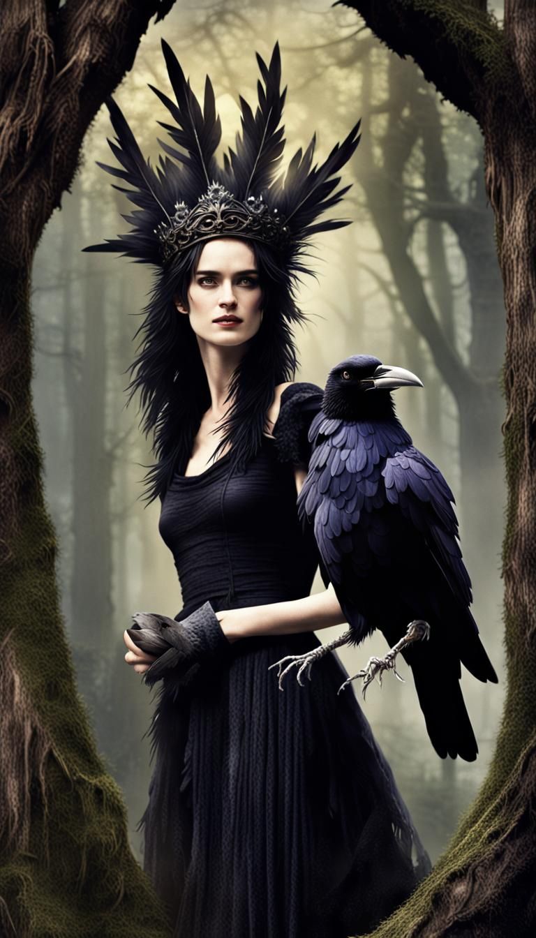 Winona Ryder as Raven Queen in Faerie Wood