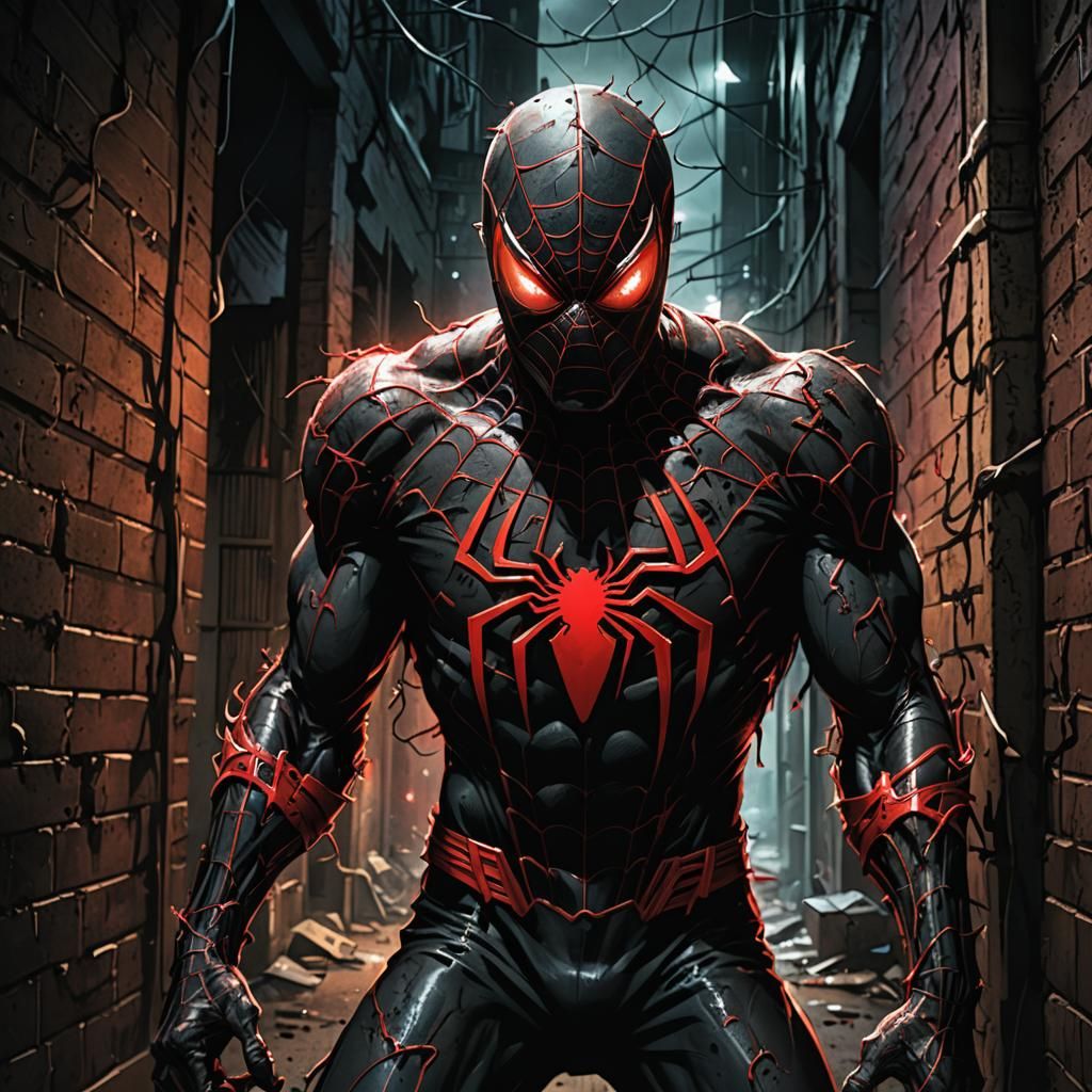 Zombie Spider-Man in Macabre Comic Art