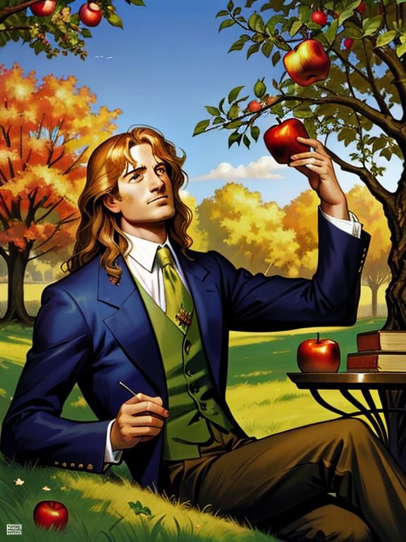 Newton's Apple: A Comic Book Discovery