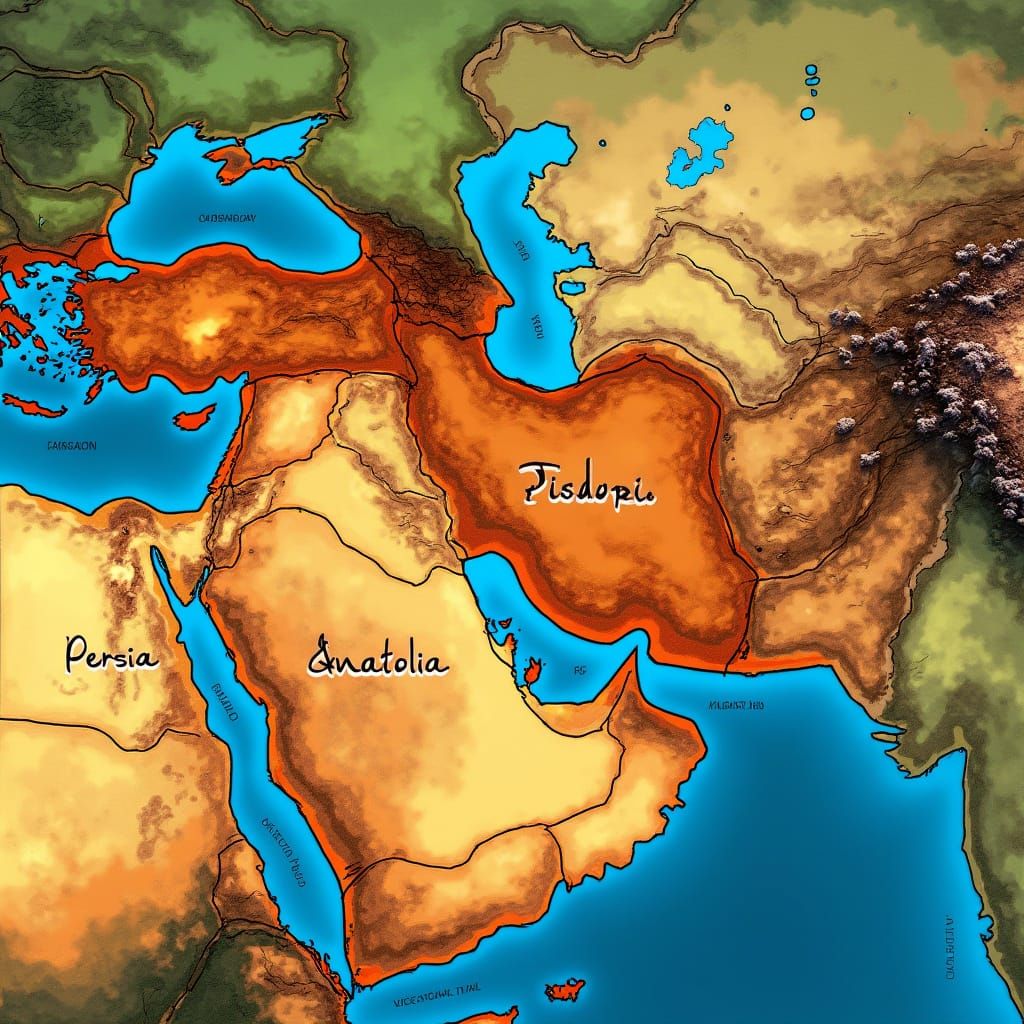 Epic Map Animation Depicts Ancient Empires Rise to Power