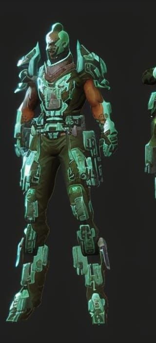 Tactical Sci-Fi Soldier in Detailed Armor