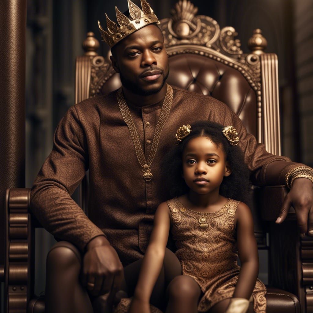 King and Princess in High Resolution