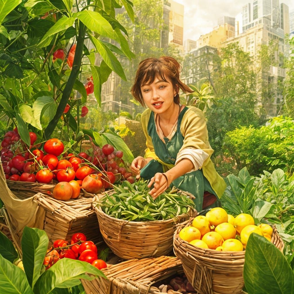 Gardening work brings fruity and veggie rewards