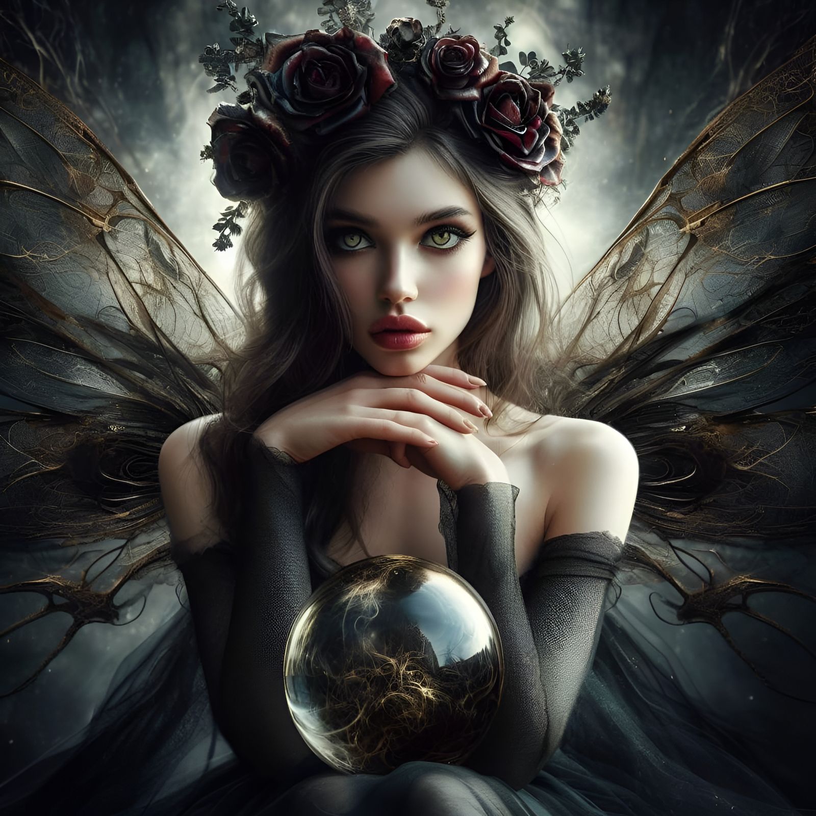 Dark fantasy mood...