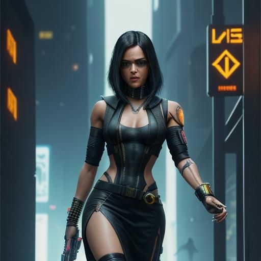 Michelle Rodriguez: Cyberpunk Meets Ancient Egypt