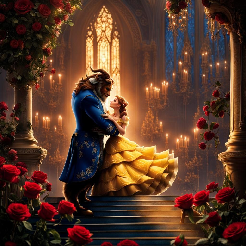 Beauty and the Beast: Detailed Matte Painting