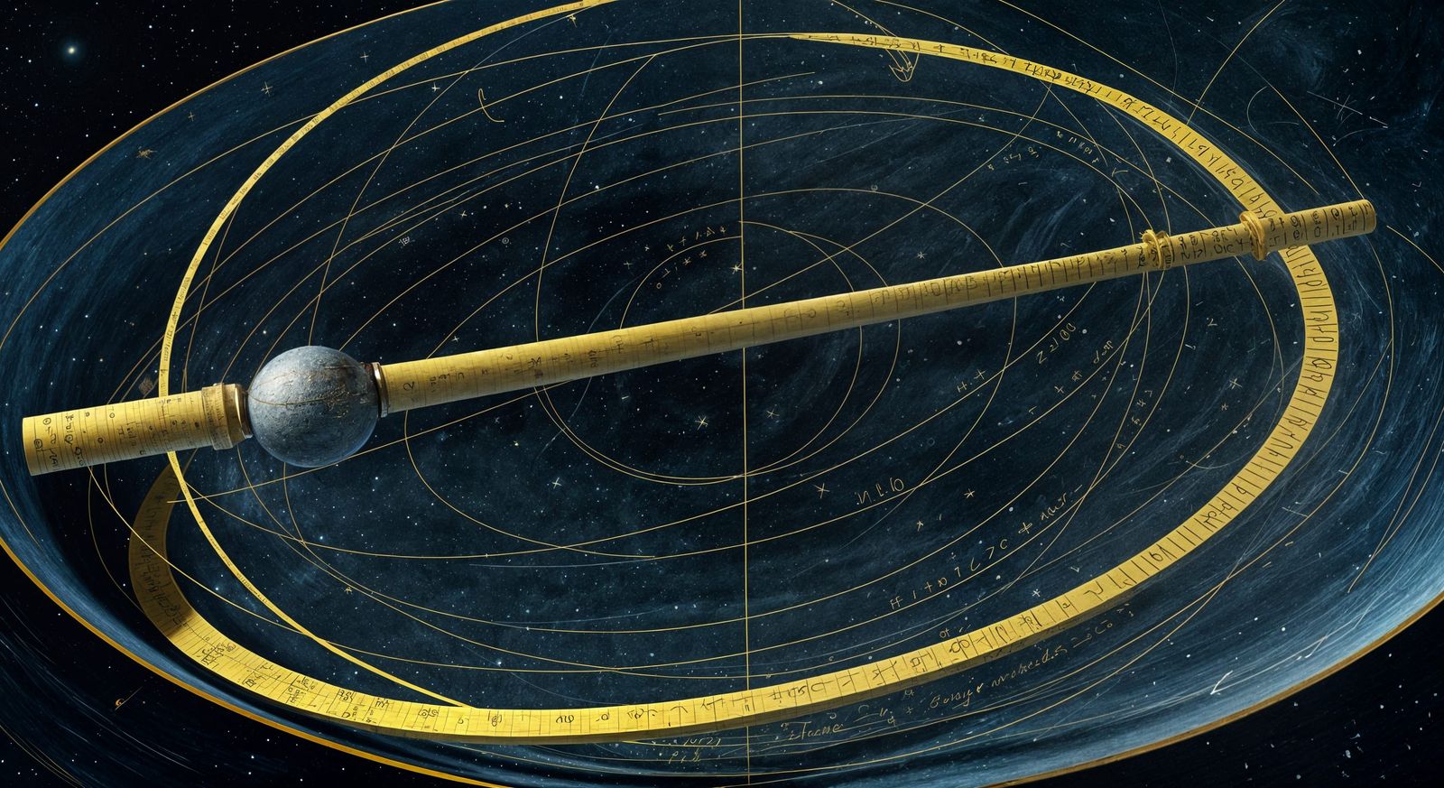 Celestial Map in 16th Century Style