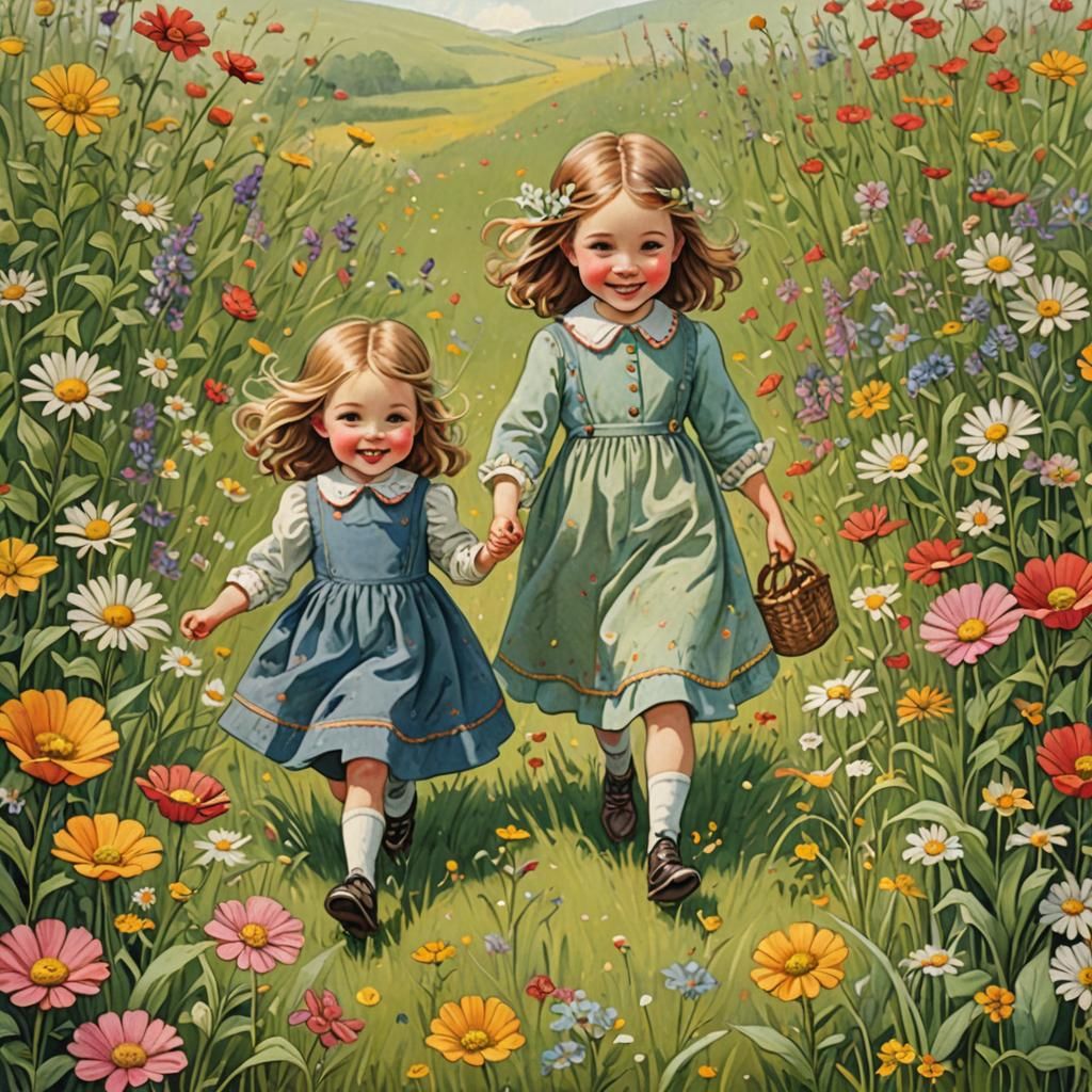 Off to pick some flowers