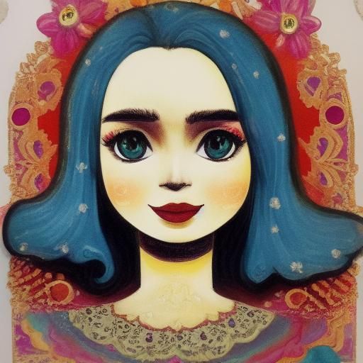 Intricately Detailed Emotional Character Portrait