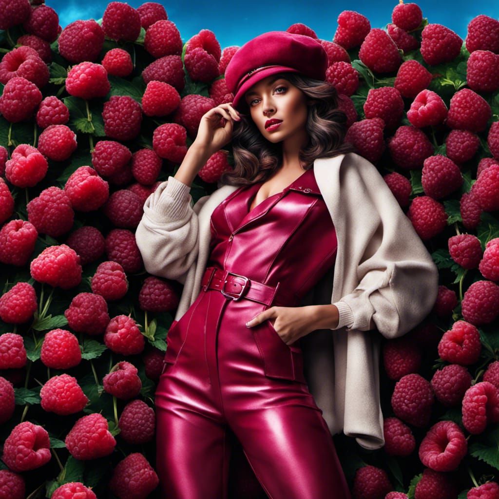Raspberry beret