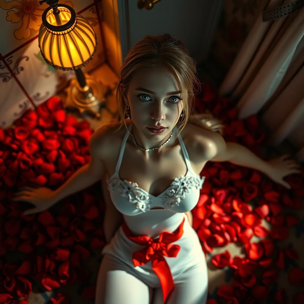 Doll in Roses: A Photographic Study