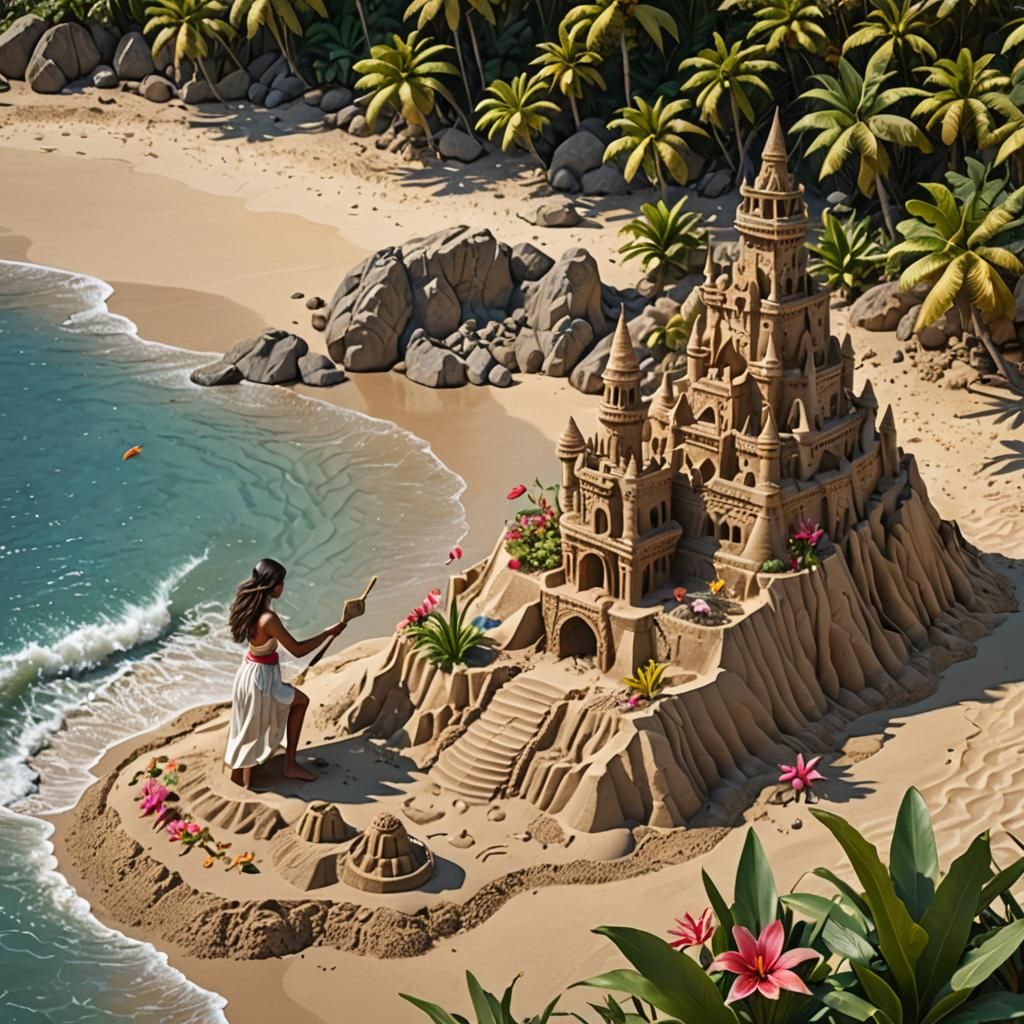 Greatest Sand Castle Ever