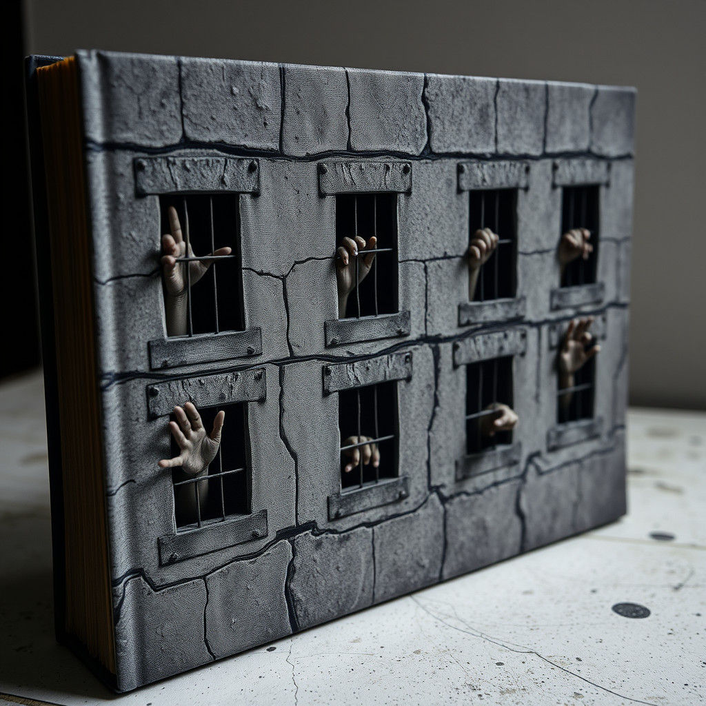 Book Transforms Into Prison With Eerie Hands